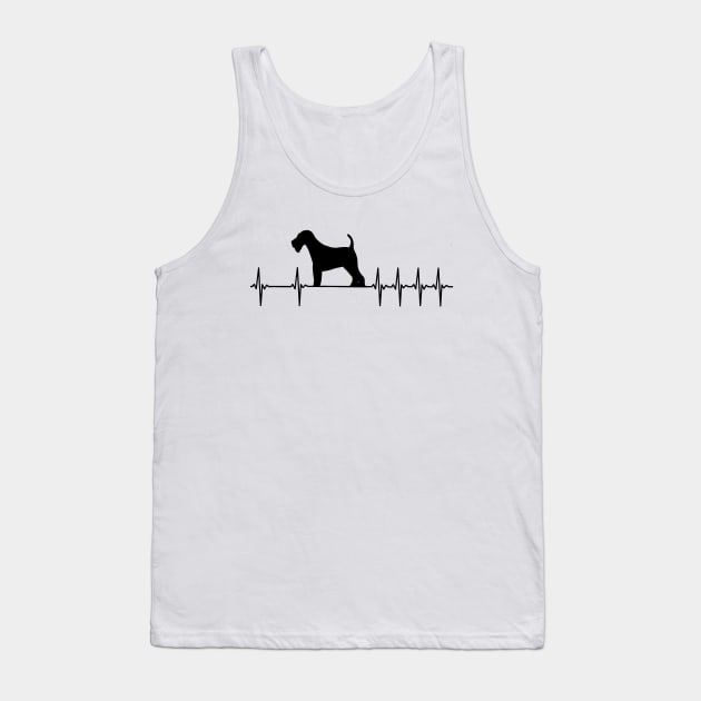 Airedale Terrier Dog Tank Top by Dirty Custard Designs 